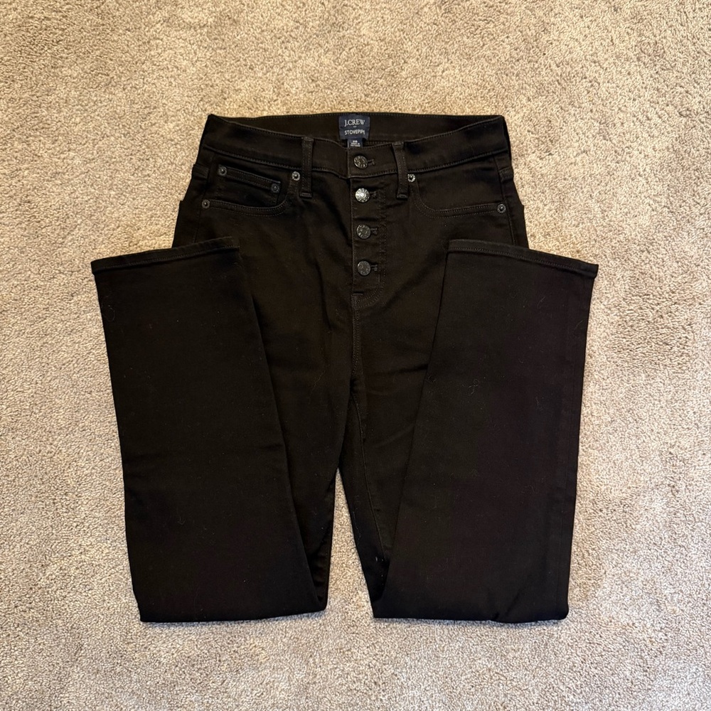 Set of 3 pairs of J Crew Stovepipe denim jeans, size 26 - Picture 4 of 7